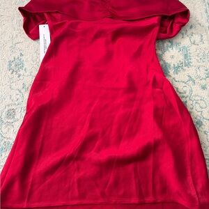 Princess Polly Sadee Mini Dress Red
